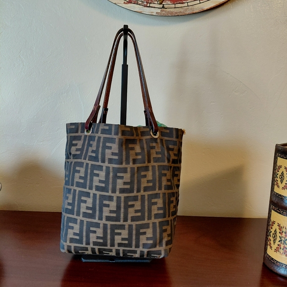 Fendi Zucca Mini Tote Bag Vintage - Picture 2 of 15